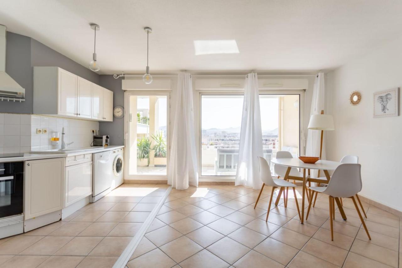Appartement Standing Marseille 2 Chambres 6 Pers Clim Parking Jo Exterior foto